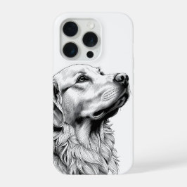 Capinha de Telefone com Arte de Linha Fina de Gold