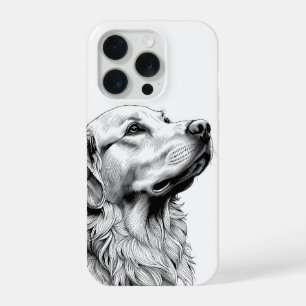Capinha de Telefone com Arte de Linha Fina de Gold