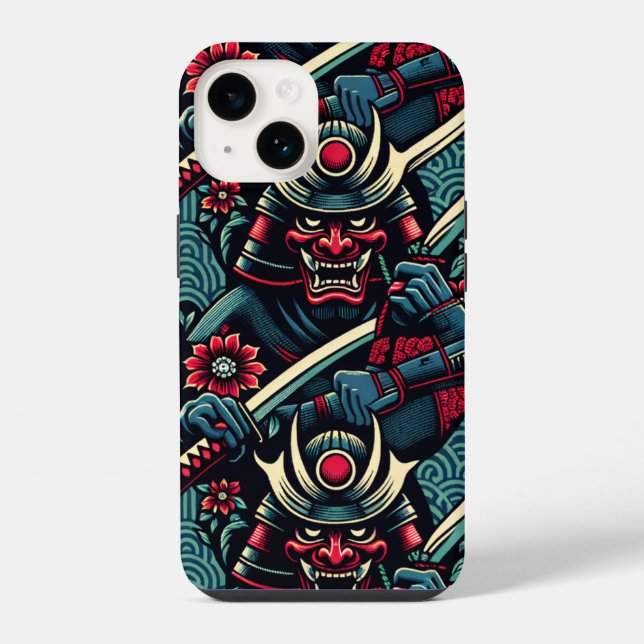 Capinha de telefone com arte japonesa  (Verso)