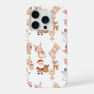 capinha de telefone com personagens de Natal