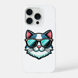 Capinha de Telefone Cool Cat – Estilo Felino Moder