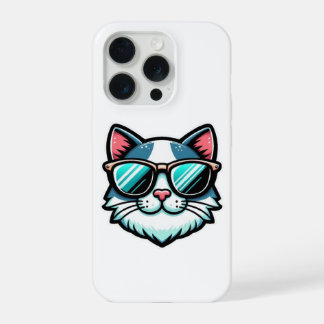 Capinha de Telefone Cool Cat – Estilo Felino Moder
