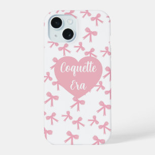 Capinha de telefone Coquette Sonhos com Laço Rosa