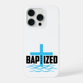 Capinha de telefone cristã Batizado 2026