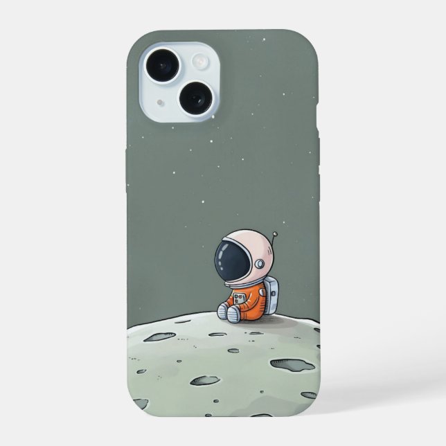 capinha de telefone de astronauta (Verso)