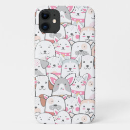 Capinha de telefone de cachorros fofos