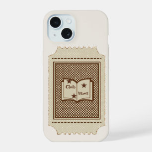 Capinha de Telefone Engraçada com Insígnia Vintage
