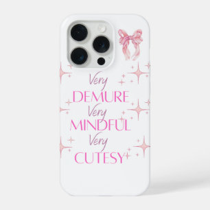 Capinha de Telefone Estética Rosa Muito Fofa