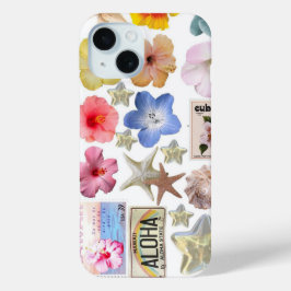 Capinha de telefone floral fofa e bonita