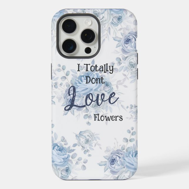 Capinha de Telefone Flores (Verso)
