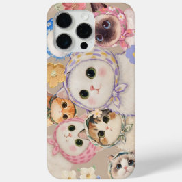 Capinha de Telefone Gatinho Fofo Kawaii Estética