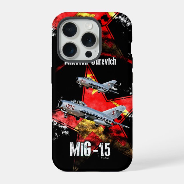 capinha de telefone Mig15 (Verso)