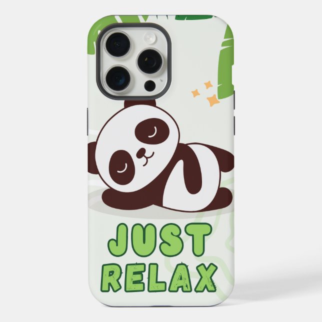 capinha de telefone panda fofa (Verso)