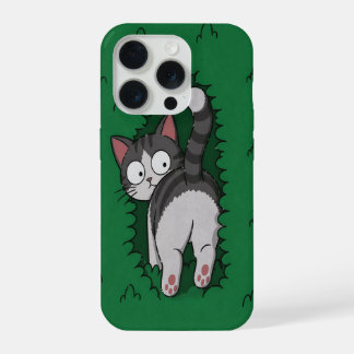 Capinha de telefone Peek-a-Boo Kitty