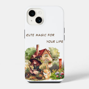 Capinha de Telefone Personalizada Bruxa e Raposa