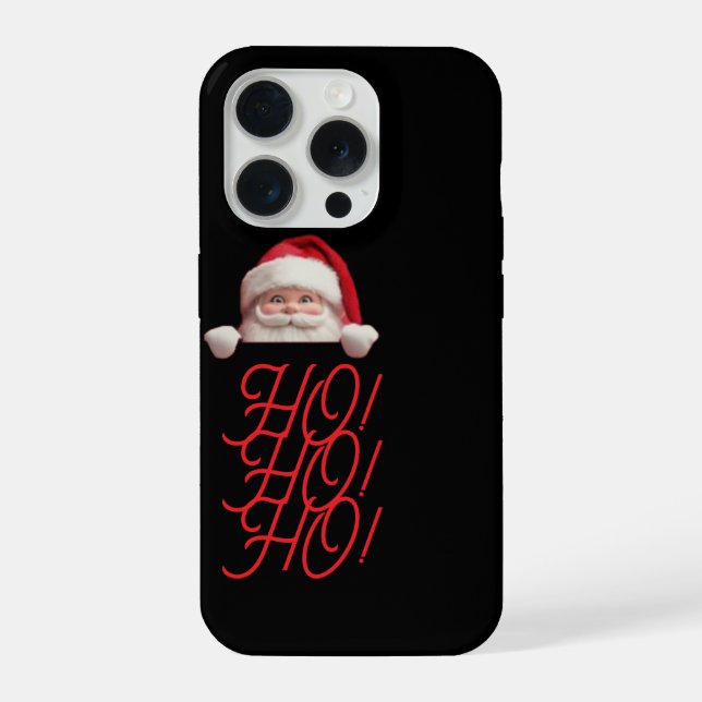 capinha de telefone temática do papai noel (Verso)