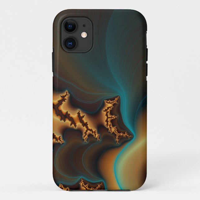 capinha personalizada New Dimention fractal para i (Verso)