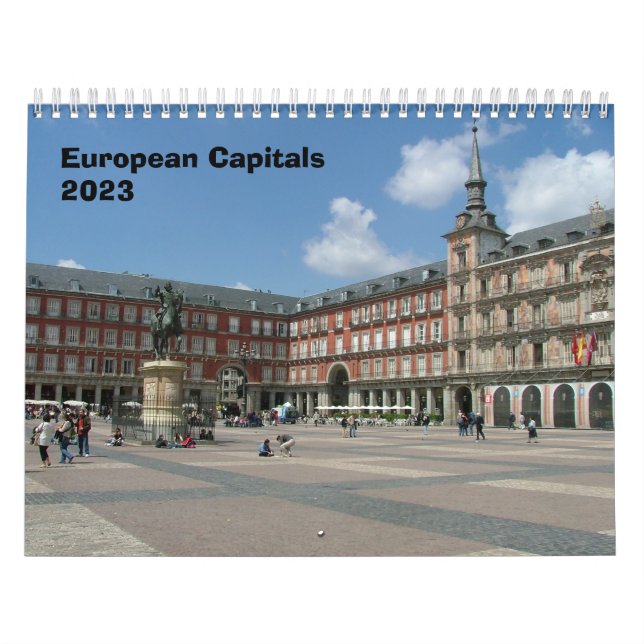 Capitais Europeias - Calendário 2023 (Capa)