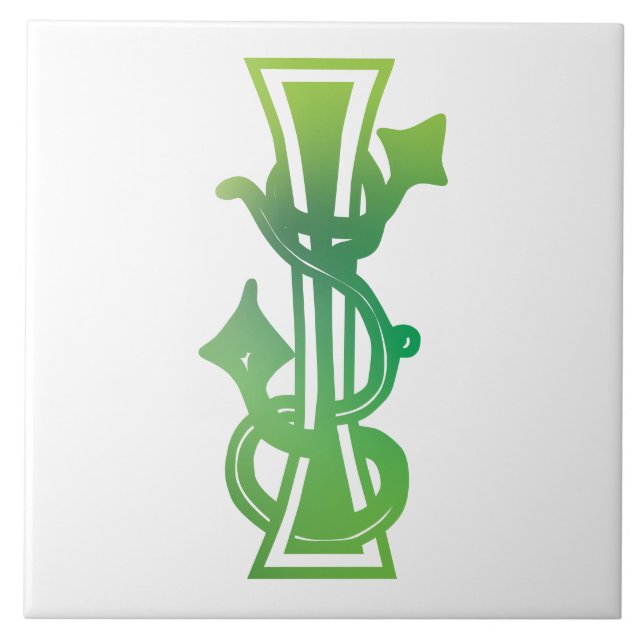 Capital Decorativo Botânico Medieval I (Frente)