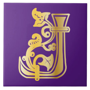 Capital Decorativo Botânico Medieval J