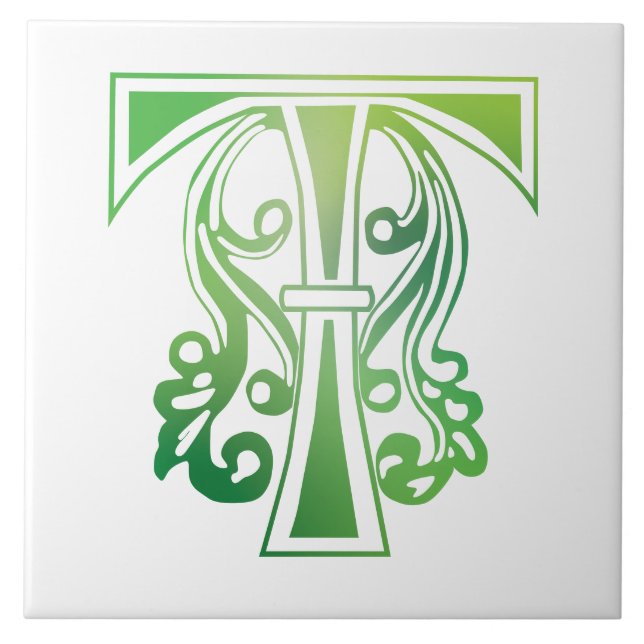 Capital Decorativo Botânico Medieval T (Frente)