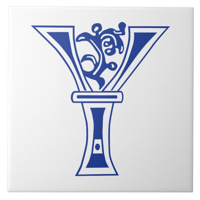 Capital Decorativo Botânico Medieval Y (Frente)