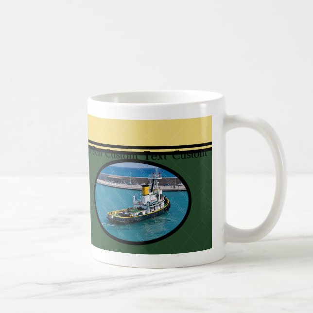 Capitão feito sob encomenda Caneca do barco do (Direita)
