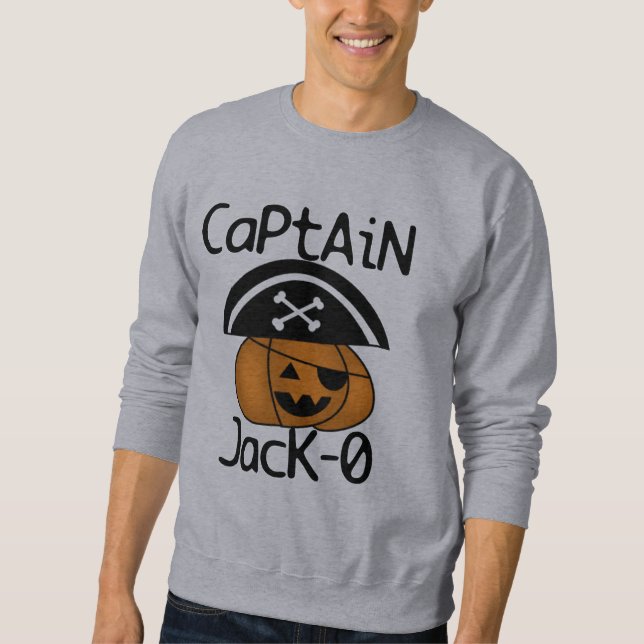 Capitão Jack=O camisetas de Halloween e presentes (Frente)