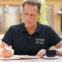 Capitão Náutico Nome do Barco Azul