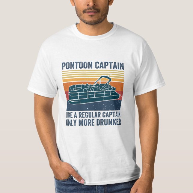 Capitão Pontoon Como uma camisa do Capitão (Frente)
