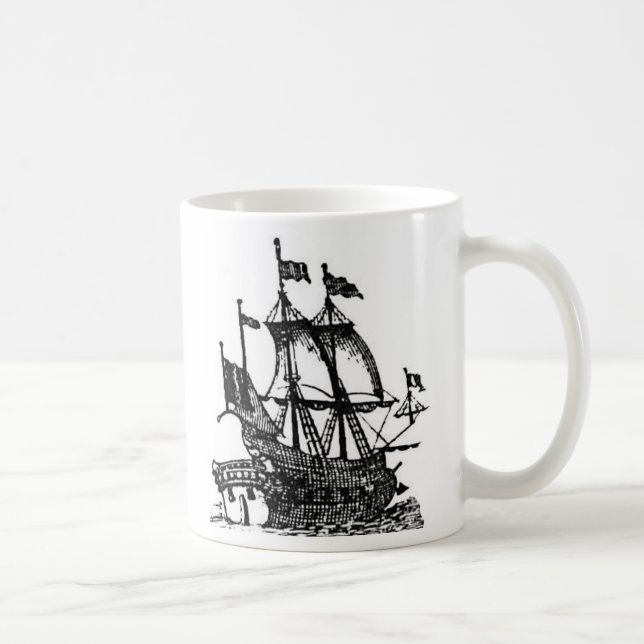Capitão Sangue Pirata Caneca (Direita)