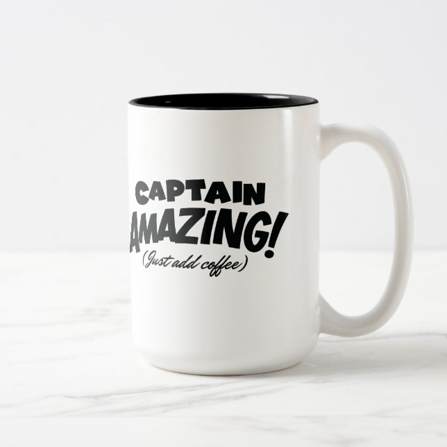 Capitão Surpreendente Caneca (Direita)