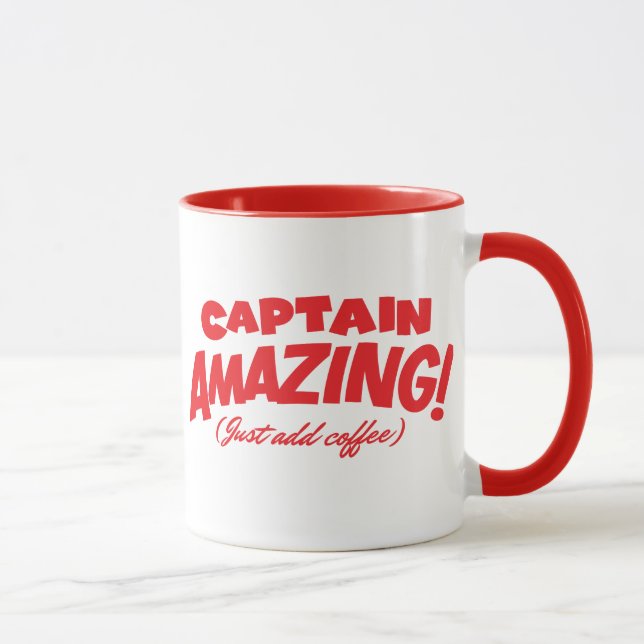 Capitão Surpreendente Caneca (Direita)