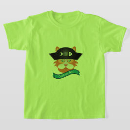 Capitão Vermelho - Camisa Básica para Crianças