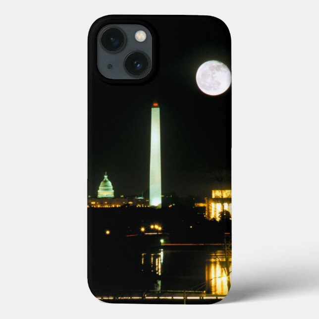 Capitol Building, Lincoln Memorial, Washington (Verso)