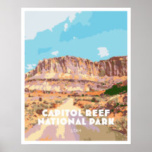 Capitol Reef Poster