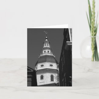 Capitólio de Maryland, cartão de nota de Annapolis