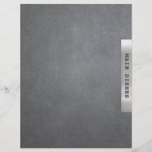 Capítulo de Receitas Divisor Pratos Principais Pra