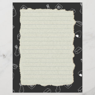 Capítulo Divisor Páginas para Binders de Receita