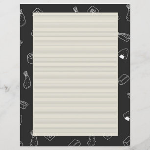 Capítulo Divisor Páginas para Binders de Receita