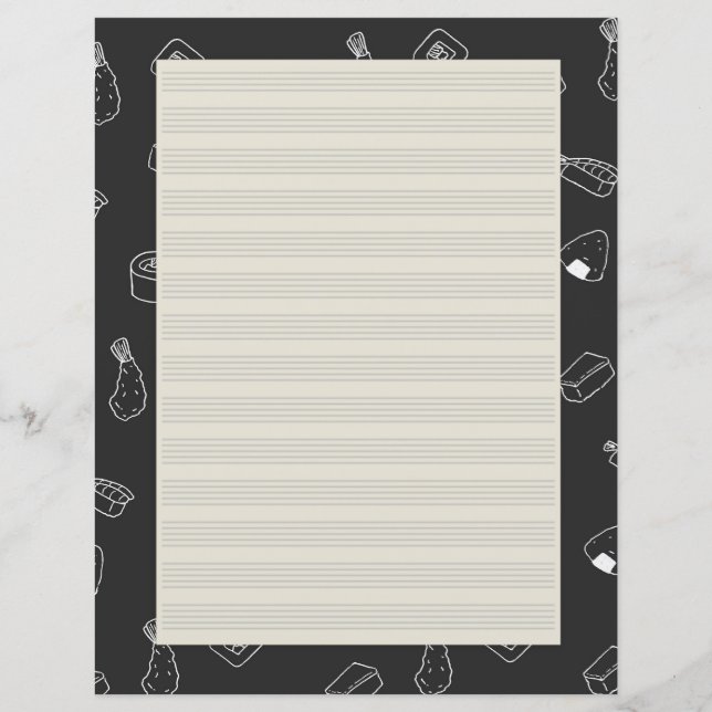 Capítulo Divisor Páginas para Binders de Receita (Verso)