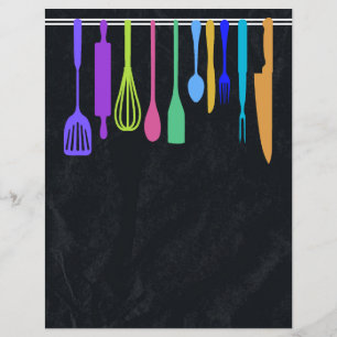 Capítulo Divisor Páginas para Binders de Receita