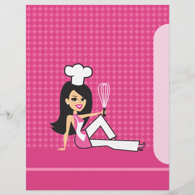 Capítulo Divisor Páginas para Binders de Receita (Frente)