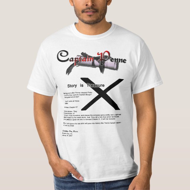 Capítulo X do livro da camiseta do capitão Penne (Frente)