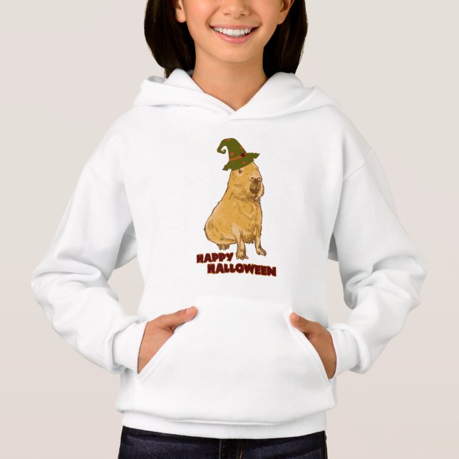 Capivara Engraçada - Roedor de Halloween (Frente)