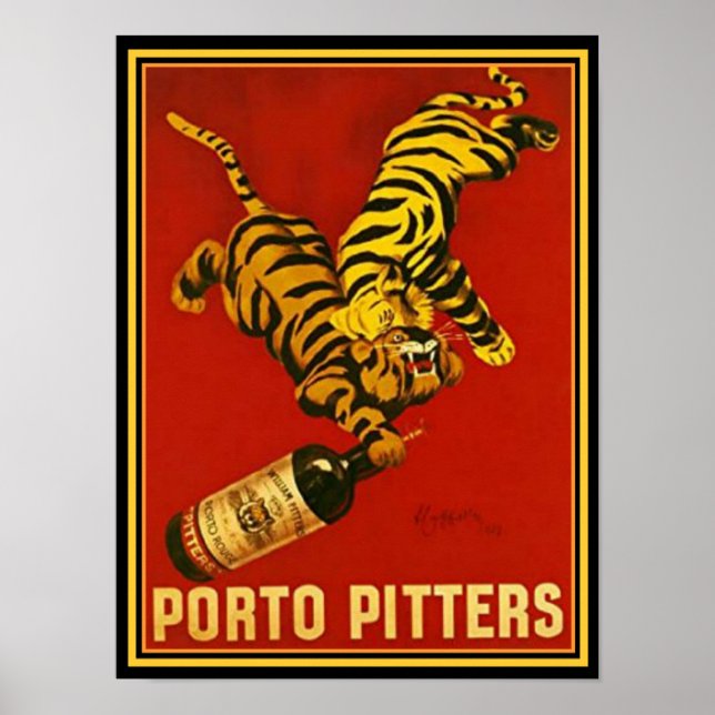 Cappielllo Porto Pitters Poster 12 x 16 (Frente)