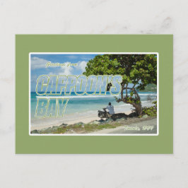 Cappoon's Bay, Tortola, cartão postal BVI