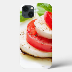 Caprese Salad. Tomato and Mozzarella slices