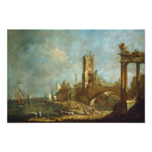 Capriccio de um Impressão de Foto do Porto