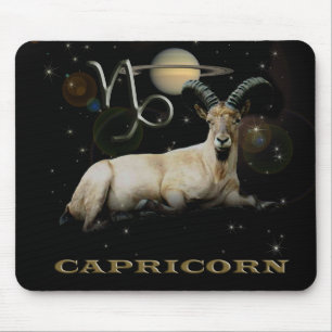 Capricorn Goat Saturn Mousepad